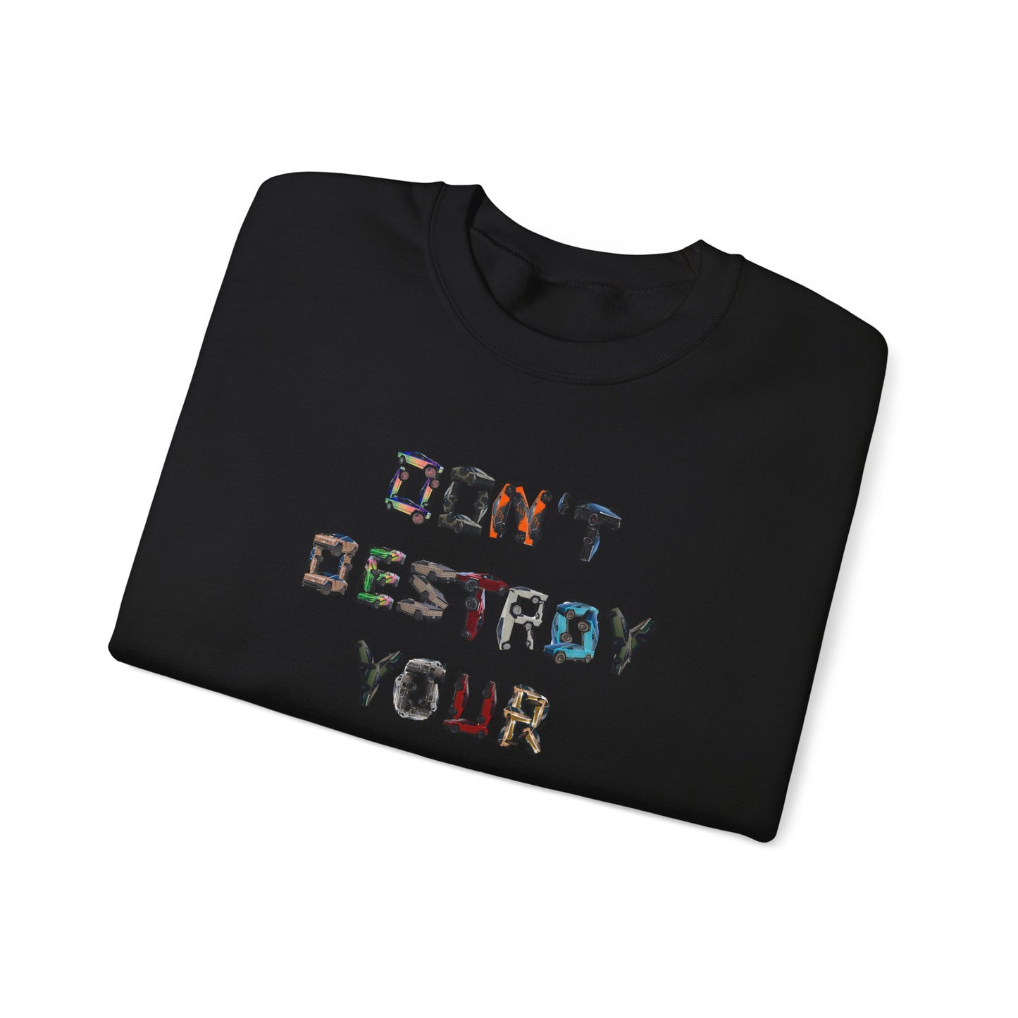 'Don't Destroy Your Cyber Truck' Long sleeve T-Shirt