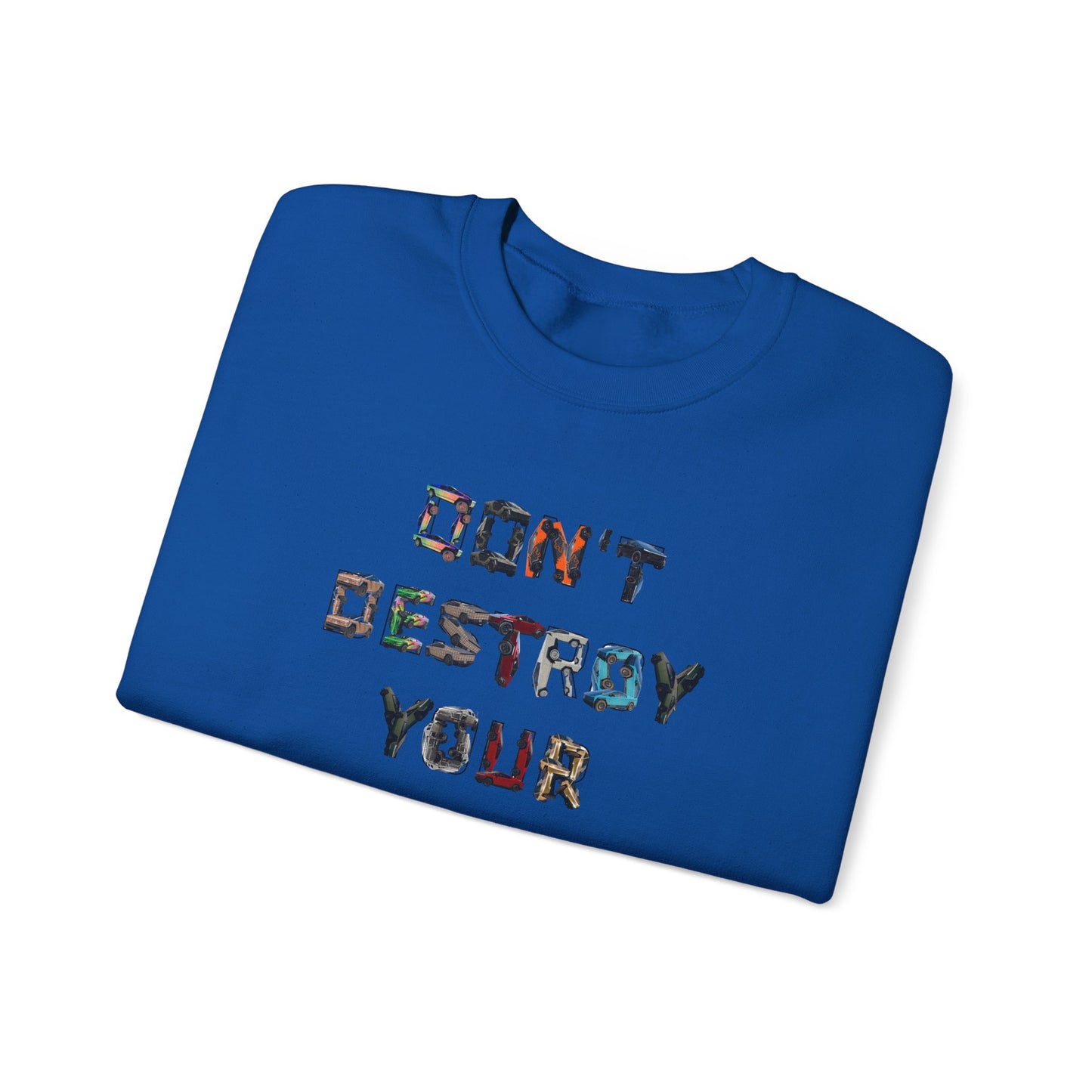 'Don't Destroy Your Cyber Truck' Long sleeve T-Shirt