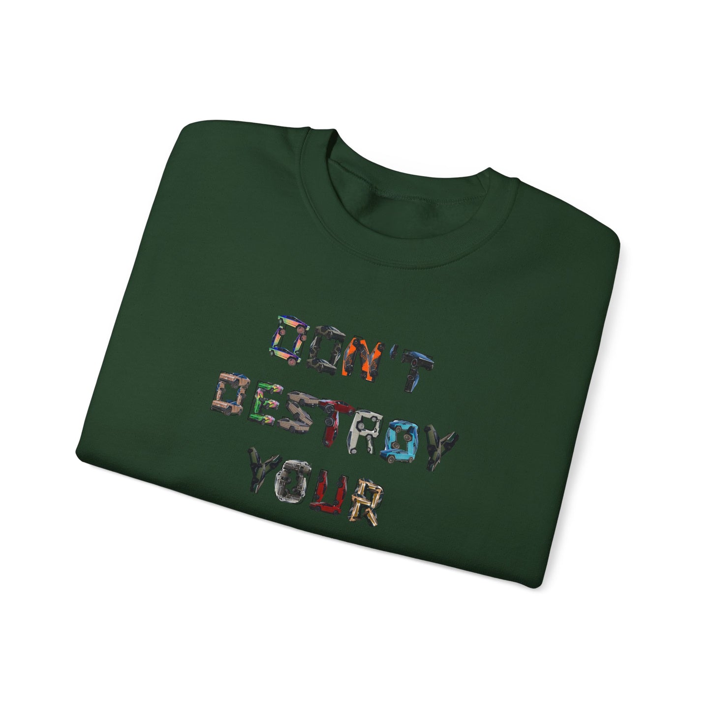 'Don't Destroy Your Cyber Truck' Long sleeve T-Shirt