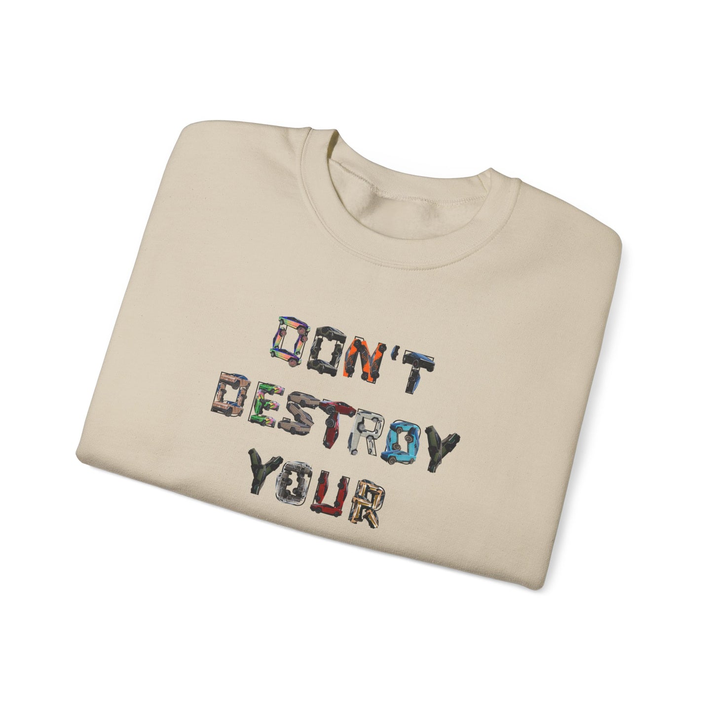 'Don't Destroy Your Cyber Truck' Long sleeve T-Shirt