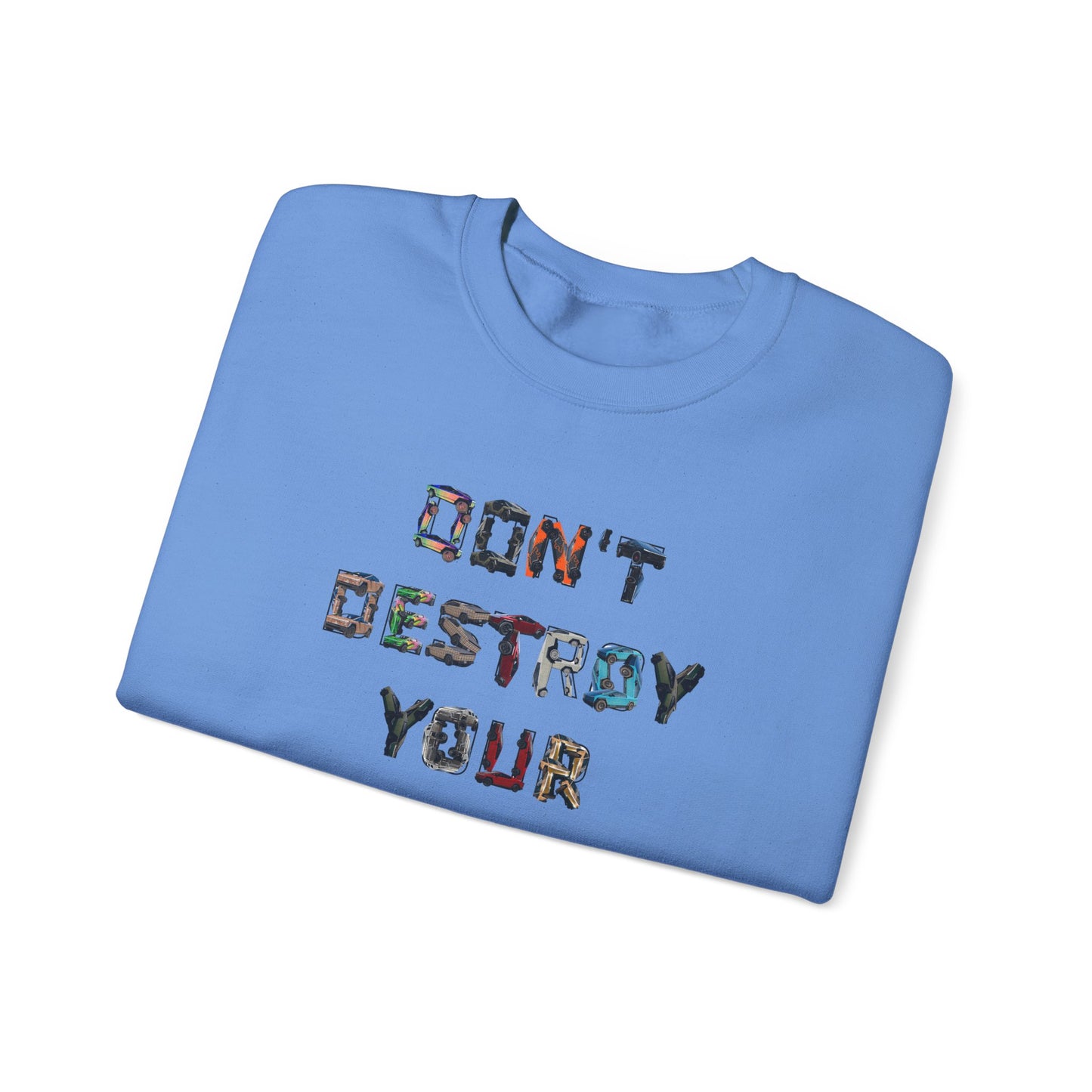 'Don't Destroy Your Cyber Truck' Long sleeve T-Shirt