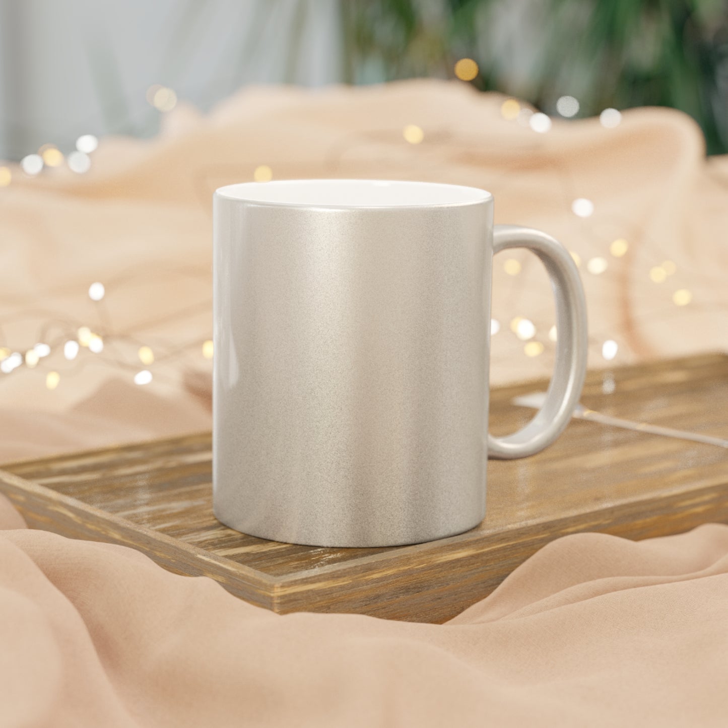 Don't Destroy Your Cyber Truck Metallic Mug