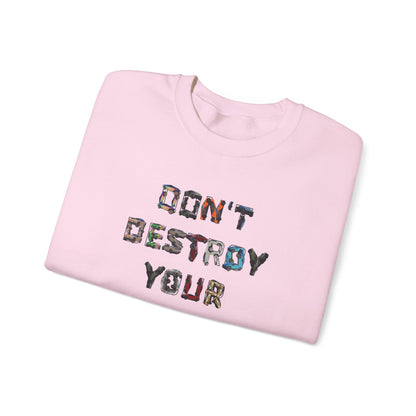 'Don't Destroy Your Cyber Truck' Long sleeve T-Shirt