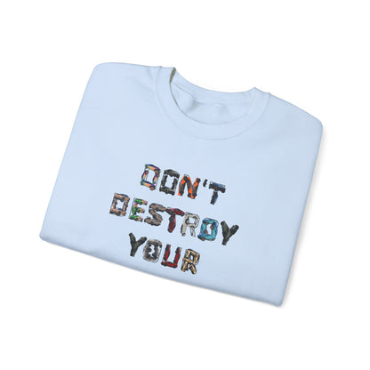 'Don't Destroy Your Cyber Truck' Long sleeve T-Shirt