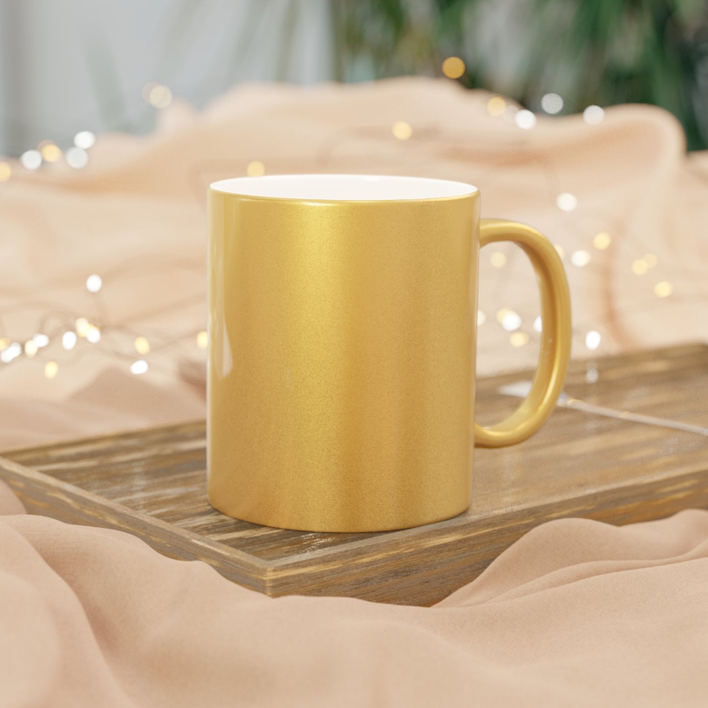 Don't Destroy Your Cyber Truck Metallic Mug